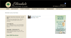 Desktop Screenshot of ellendalecountryclub.net